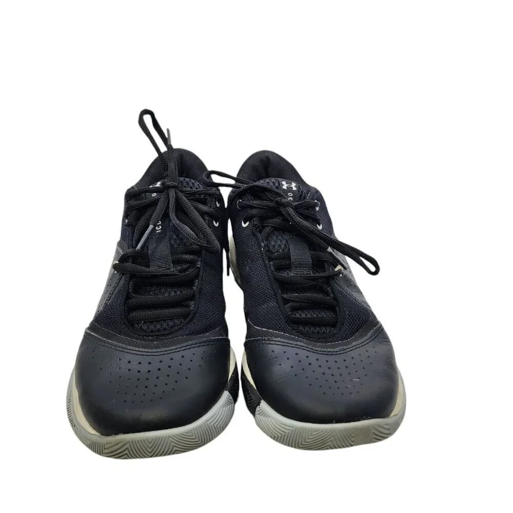 Under Armour Sc 3zer0 IV Basketball Shoes Unisex Mid-Top Black‎ Youth Size 7